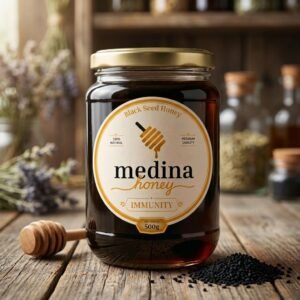 Alternative view of Black Seed Honey